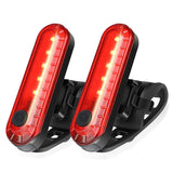 Rear Bike Tail Light USB Rechargeable - Normabest