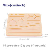 Surgical Suture Training with Skin Pad Model - Normabest