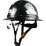 Full Brim Hard Hat With Visor For Engineer Construction