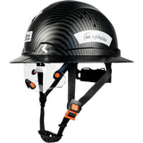 Full Brim Hard Hat With Visor For Engineer Construction - Normabest