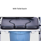 Foldable Toilet Wheelchair for Elderly Disabled - Normabest