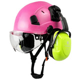 Construction Safety Helmet With Goggles - Normabest