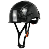 Carbon Fiber Pattern Safety Helmet For Engineer Construction CE EN397 Europe ABS Protective - Normabest