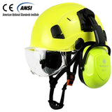 Construction Safety Helmet With Goggles - Normabest