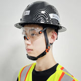 Full Brim Hard Hat With Visor For Engineer Construction - Normabest