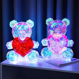 Led Light Up Teddy Bear