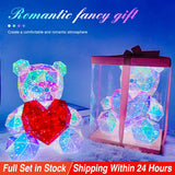 Led Light Up Teddy Bear