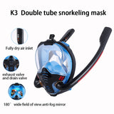 Double respirator Snorkeling Diving Mask - Normabest