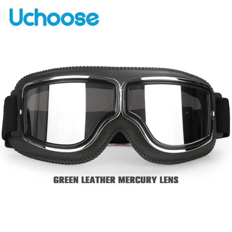 steampunk motorcycle goggles Windproof Steampunk Glasses