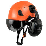 Construction Safety Helmet With Goggles - Normabest