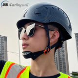 Carbon Fiber Pattern Safety Helmet For Engineer Construction CE EN397 Europe ABS Protective - Normabest