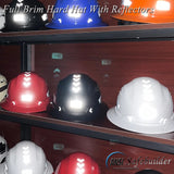 Full Brim Hard Hat With Visor For Engineer Construction - Normabest