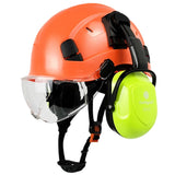 Construction Safety Helmet With Goggles - Normabest