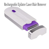 USB Rechargeable Epilator Laser Hair Remover for Face and Body - Normabest