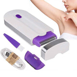 USB Rechargeable Epilator Laser Hair Remover for Face and Body - Normabest