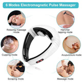 USB Charging Electric Neck Massager with 6 Massage Modes - Normabest