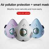 USB Rechargeable Personal Wearable Air Purifier Smart Electric Face Mask - Normabest