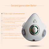 USB Rechargeable Personal Wearable Air Purifier Smart Electric Face Mask - Normabest