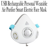 USB Rechargeable Personal Wearable Air Purifier Smart Electric Face Mask - Normabest