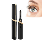 360 ° Rotary Head USB Rechargeable Quick Heating Long Lasting Eyelash Curling Device - Normabest