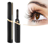 360 ° Rotary Head USB Rechargeable Quick Heating Long Lasting Eyelash Curling Device - Normabest