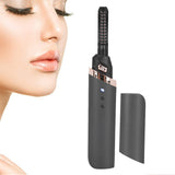 360 ° Rotary Head USB Rechargeable Quick Heating Long Lasting Eyelash Curling Device - Normabest