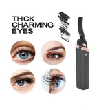 360 ° Rotary Head USB Rechargeable Quick Heating Long Lasting Eyelash Curling Device - Normabest