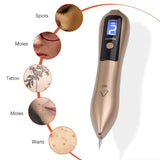 9 Speed USB Rechargeable Spotlight Mole Freckle and Spot Scanner and Remover Pen - Normabest