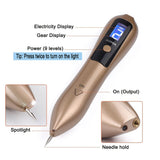 9 Speed USB Rechargeable Spotlight Mole Freckle and Spot Scanner and Remover Pen - Normabest