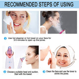 5 Nozzle Facial Blackhead Remover Pore Cleaner- USB Charging - Normabest