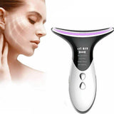 Skin Rejuvenation EMS LED Photon Therapy Neck Massager- USB Charging - Normabest