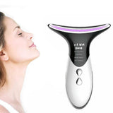 Skin Rejuvenation EMS LED Photon Therapy Neck Massager- USB Charging - Normabest