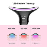 Skin Rejuvenation EMS LED Photon Therapy Neck Massager- USB Charging - Normabest