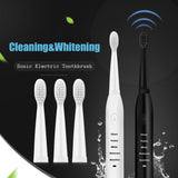 Ultrasonic Rechargeable Electronic Washable Toothbrush- USB Charging - Normabest