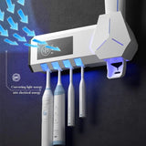 Light Charging Smart UV Toothbrush Sterilizer Bathroom Kit - Normabest