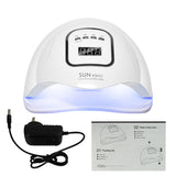 120W LED UV Nail Gel Dryer Curing Lamp- AU/US/UK/EU Plug - Normabest