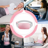 Portable Electric Heating Pad Lower Back Pain Relief Warming Waist Belt - USB Plugged In - Normabest