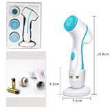 3 in 1 Waterproof Exfoliating Facial Cleansing Brush - Battery Powered - Normabest