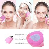 Electric Silicon Waterproof Facial Cleansing Brush and Massager - USB Rechargeable - Normabest