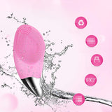 Electric Silicon Waterproof Facial Cleansing Brush and Massager - USB Rechargeable - Normabest