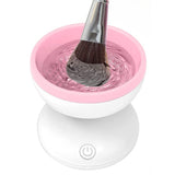 Electric Makeup Brush Cleaner Machine Fit for All Size Brushes- USB Plugged In - Normabest