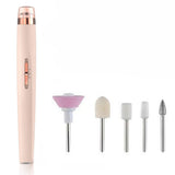 5 IN 1 Electric Nail Drill Kit Full Manicure and Pedicure Tool - USB Rechargeable - Normabest