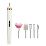 5 IN 1 Electric Nail Drill Kit Full Manicure and Pedicure Tool - USB Rechargeable - Normabest