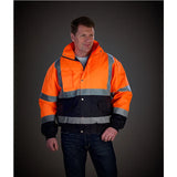 High Visibility  Reflective Bomber Jacket - Normabest