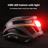 Bicycle Helmet with LED Lights