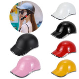 Motorcycle Half Helmet Baseball Cap for Women - Normabest