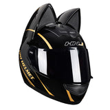 Full Face Motorcycle Helmet Cat Ears - Normabest