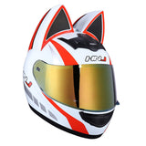 Full Face Motorcycle Helmet Cat Ears - Normabest