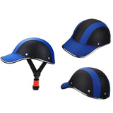 Motorcycle Half Helmet Baseball Cap for Women - Normabest