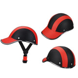 Motorcycle Half Helmet Baseball Cap for Women - Normabest